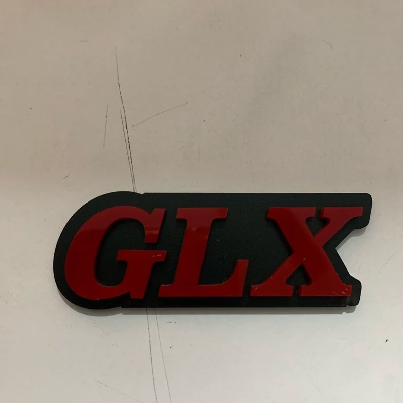 آرم جی ال ایکس قرمز برجسته GLX